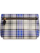 Burberry Grainy Leather Wristlet Clutch - Multicolour