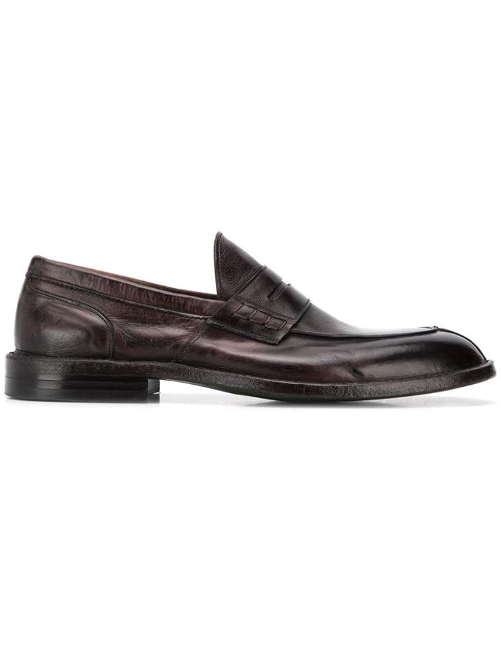 Green George Classic Loafers - Brown