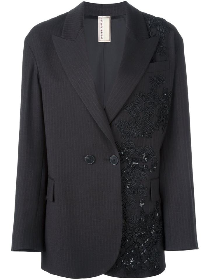Antonio Marras Patched Lace Blazer