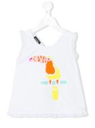 Diesel Kids - Toucan Print Top - Kids - Cotton/polyester - 5 Yrs, White