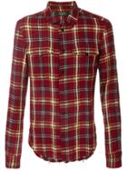 Garçons Infidèles Chest Pocket Plaid Shirt - Multicolour