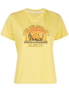 Zimmermann Graphic Print T-shirt - Yellow