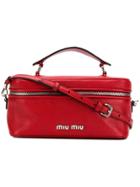 Miu Miu Madras Bucket Bag - Red