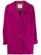 A.n.g.e.l.o. Vintage Cult 1980s Cropped Trench Coat - Pink