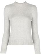 Co Cashmere Round Neck Jumper - Neutrals