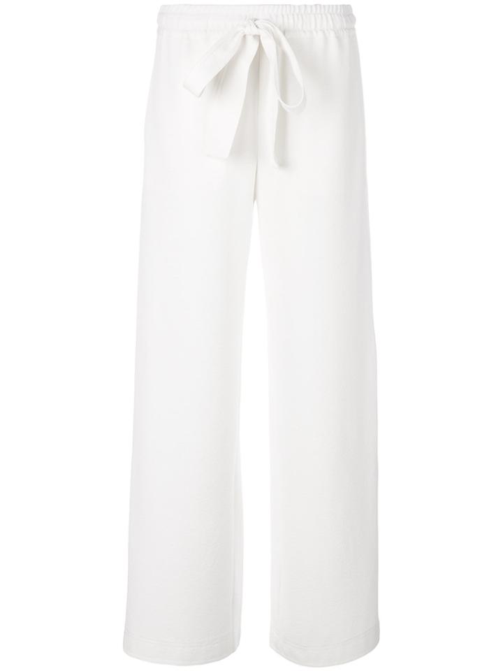 See By Chloé Drawstring Wide Trousers - White