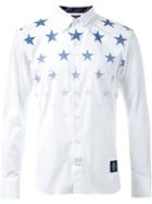 Guild Prime Fading Star Print Shirt, Men's, Size: 1, White, Cotton