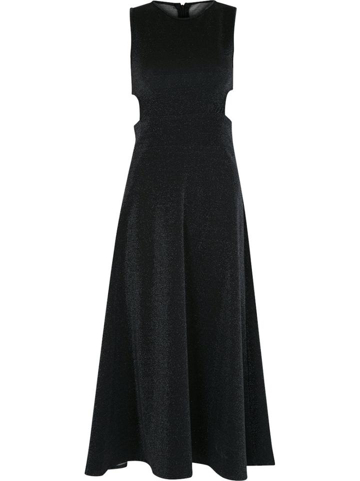 Knitted Dress - Women - Polyester/spandex/elastane/viscose/polyimide - 36, Black, Polyester/spandex/elastane/viscose/polyimide, Lilly Sarti