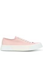 Ami Paris Low Top Vulcanized Trainers - Pink