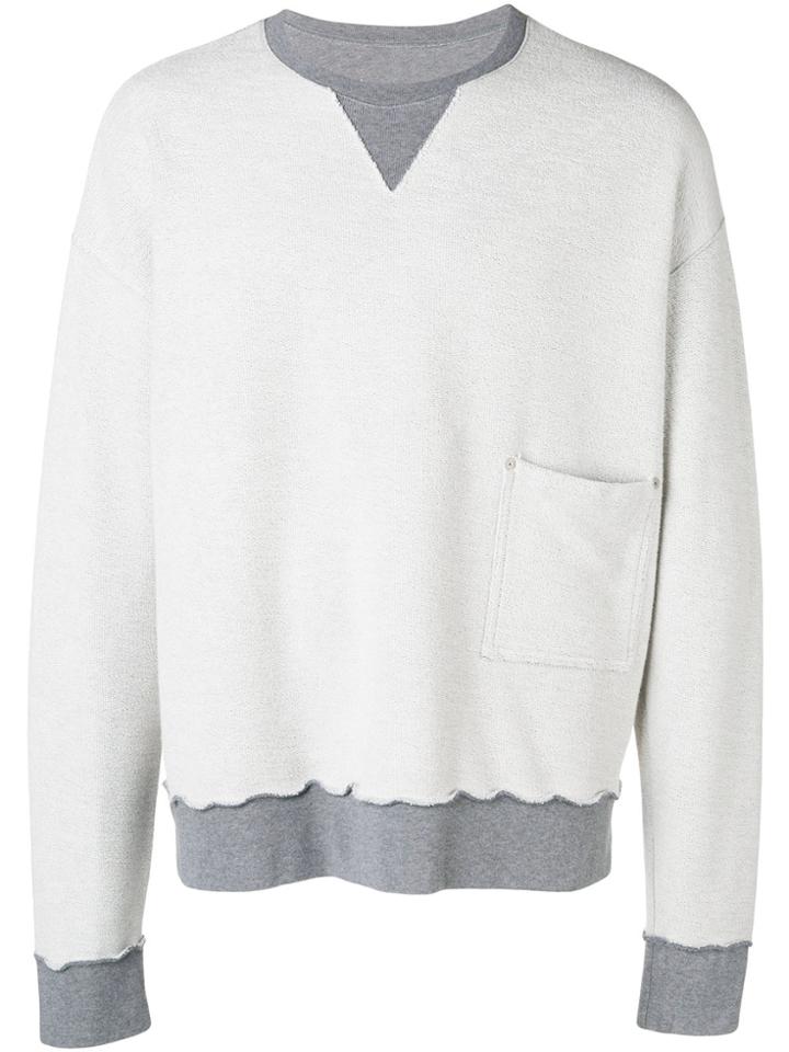 Maison Margiela Reversed Sweatshirt - Grey