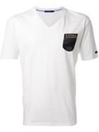 Guild Prime V-neck T-shirt, Men's, Size: 2, White, Cotton