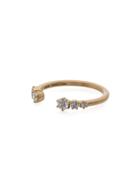Jade Trau 18k Yellow Gold Astor Diamond Open Band Ring
