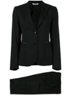 Tonello - Classic Blazer - Women - Spandex/elastane/cupro/virgin Wool - 38, Black, Spandex/elastane/cupro/virgin Wool