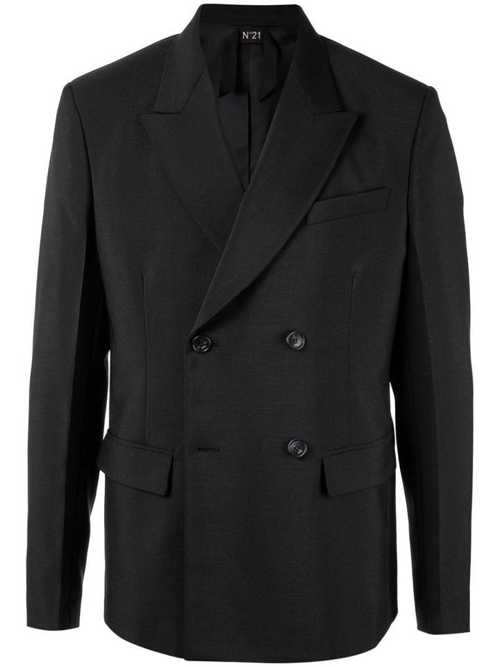 Nº21 Double Breasted Blazer - Black