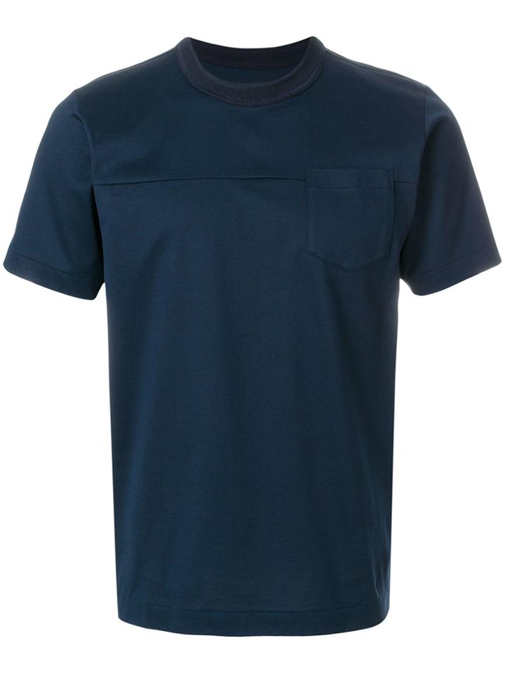 Sacai Chest Pocket Tee - Blue
