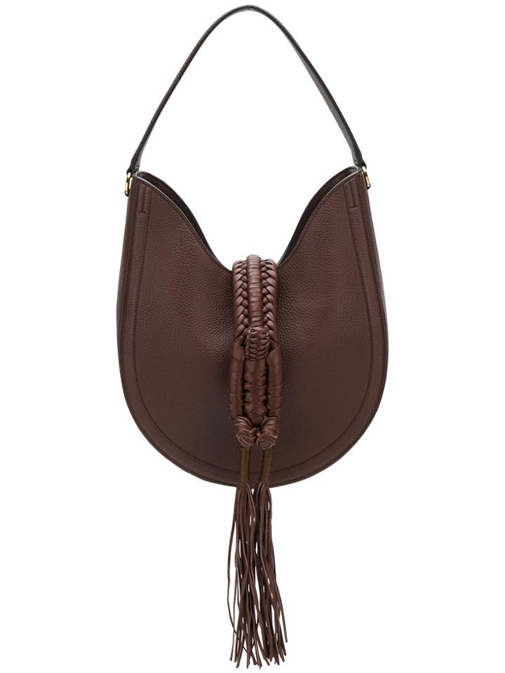 Altuzarra Braided Strap Shoulder Bag - Brown