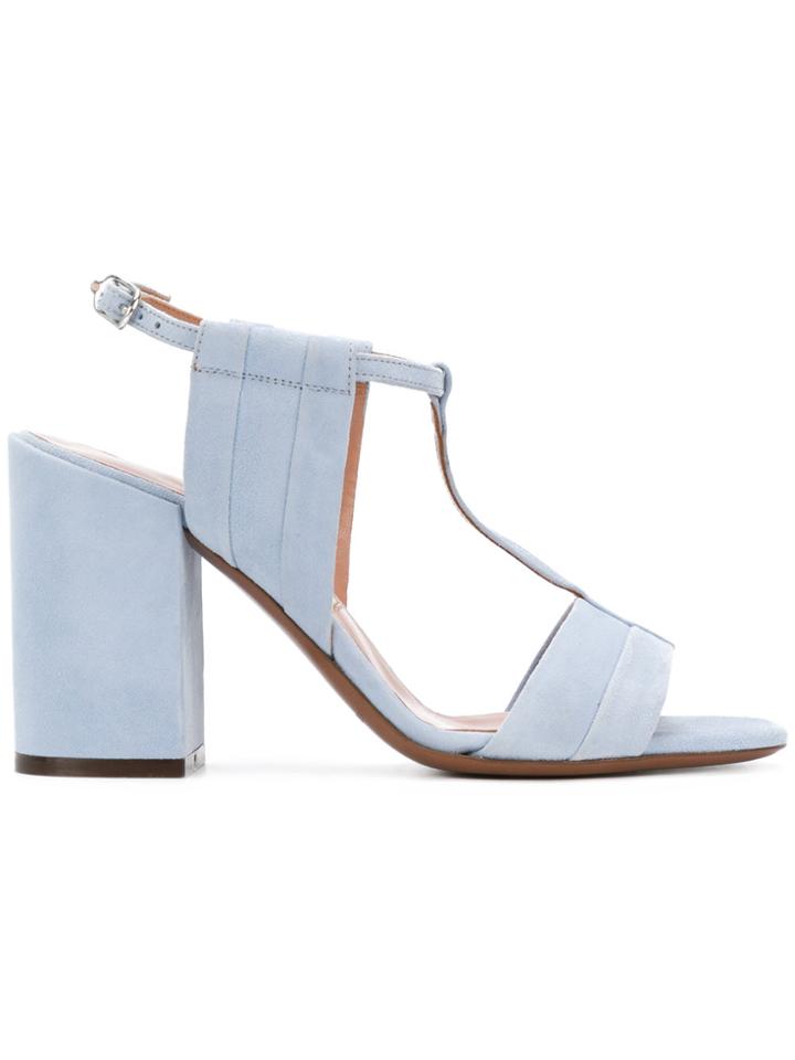 L'autre Chose T-bar Sandals - Blue