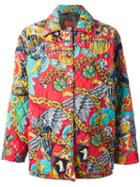 Kenzo Vintage 'jungle Kenzo' Printed Padded Coat, Women's, Size: Large