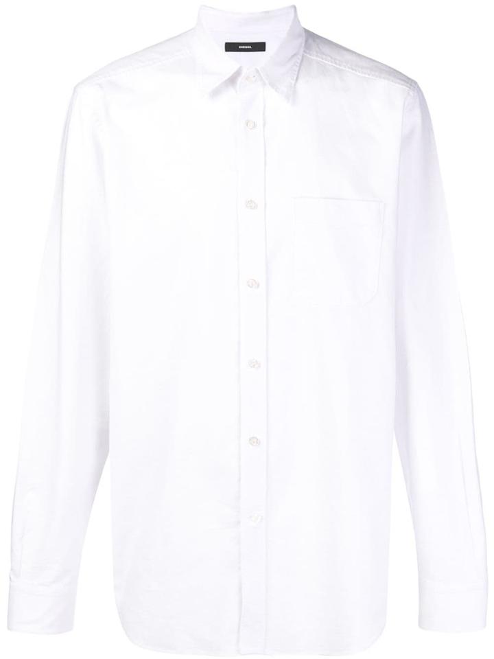 Diesel Long Sleeved Shirt - White