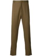 Jil Sander Straight Trousers - Green
