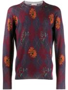 Etro Patterned Jumper - Red