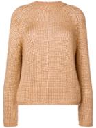 Forte Forte Roll Hem Sweater - Brown