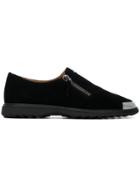 Giuseppe Zanotti Design Zipped Oxford Shoes - Black
