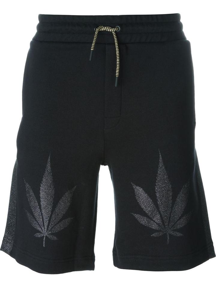 Palm Angels Print Detail Track Shorts