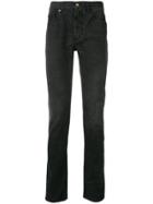 Saint Laurent Faded Jeans - Black