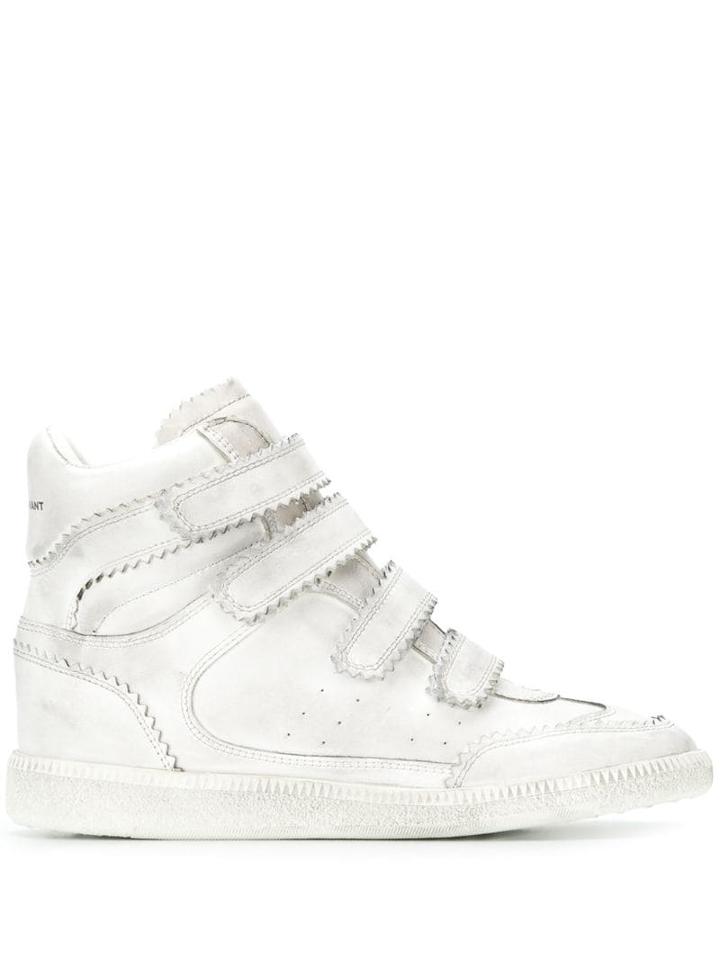Isabel Marant Bilsy Hi-top Sneakers - White