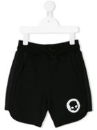 Hydrogen Kids Skull Print Shorts, Boy's, Size: 12 Yrs, Black
