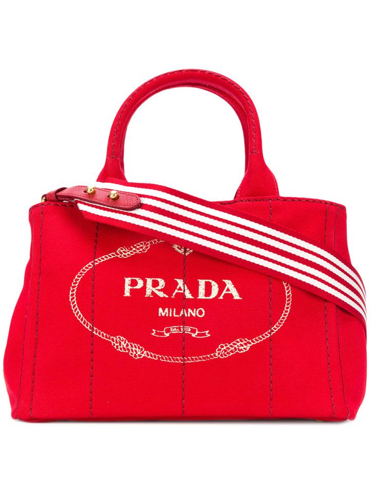 Prada Structured Tote Bag