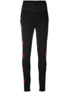 Philipp Plein - Elysee Leggings - Women - Nylon/spandex/elastane/viscose/glass - S, Black, Nylon/spandex/elastane/viscose/glass