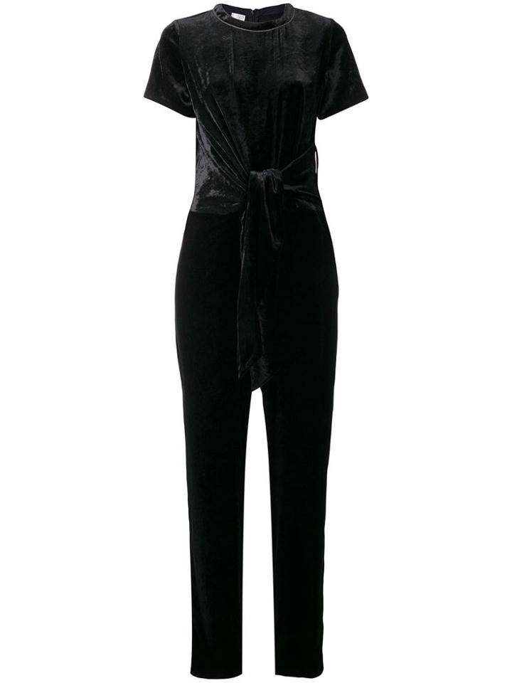 Brunello Cucinelli Shortsleeved Jumpsuit - Black