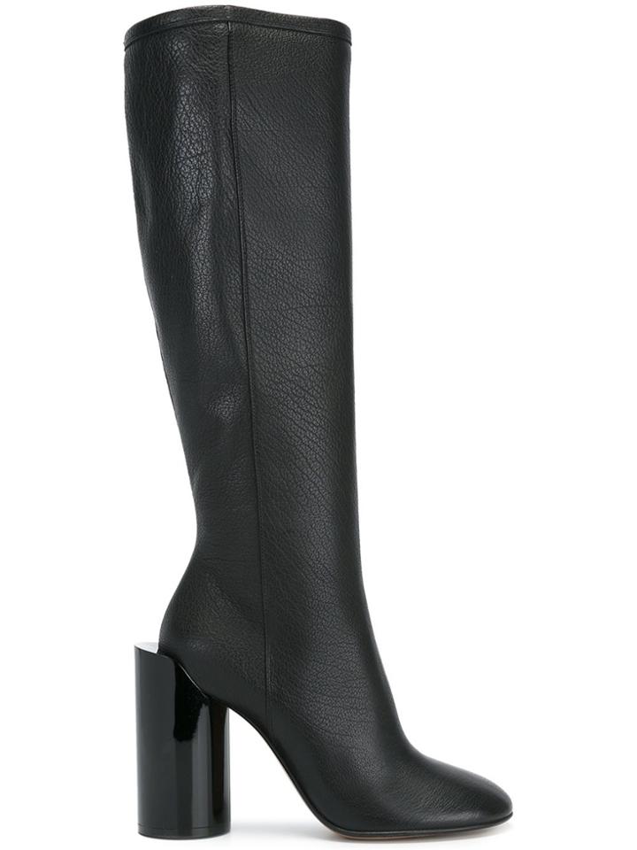 Maison Margiela Cylindrical Heel Boots - Black