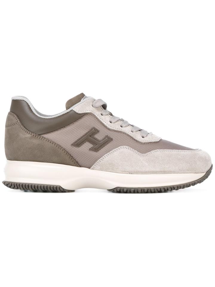Hogan Interactive Sneakers - Brown