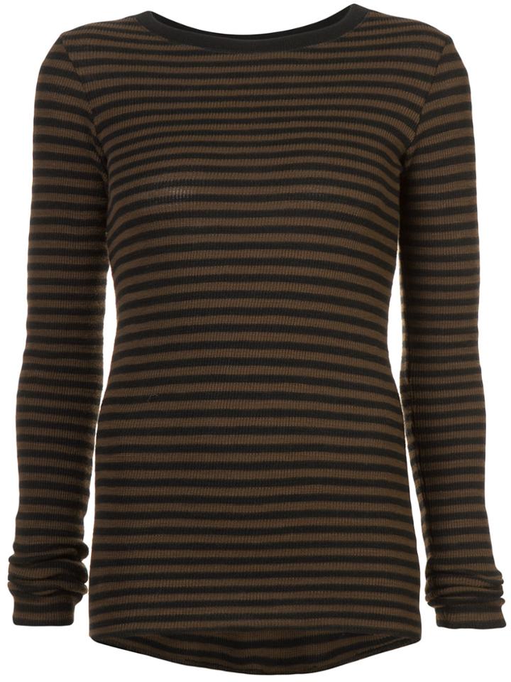 Vince Striped Top - Brown