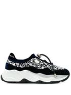 Philipp Plein Embellished Sneakers - Blue