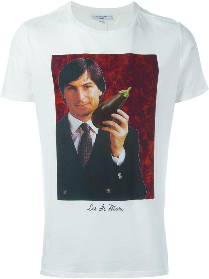 Les Benjamins Aubergine T-shirt