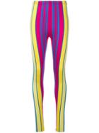 Versace Vintage Striped Leggings - Multicolour