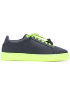 Philipp Plein Contrast Low-top Sneakers - Blue
