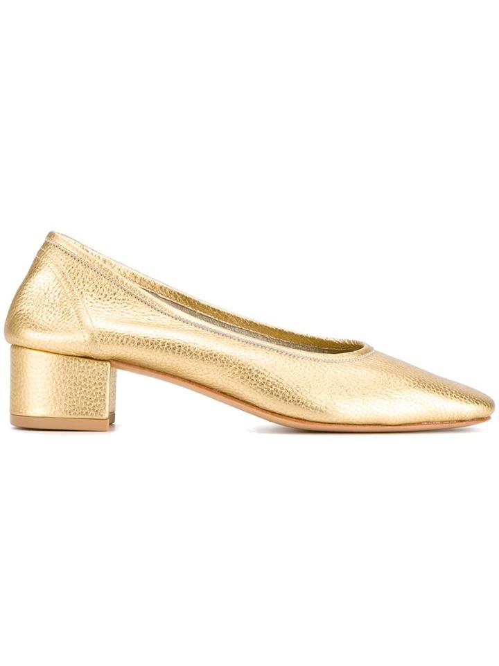 Maryam Nassir Zadeh Metallic Pump Shoes