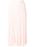 Cédric Charlier Knitted Skirt - Pink & Purple