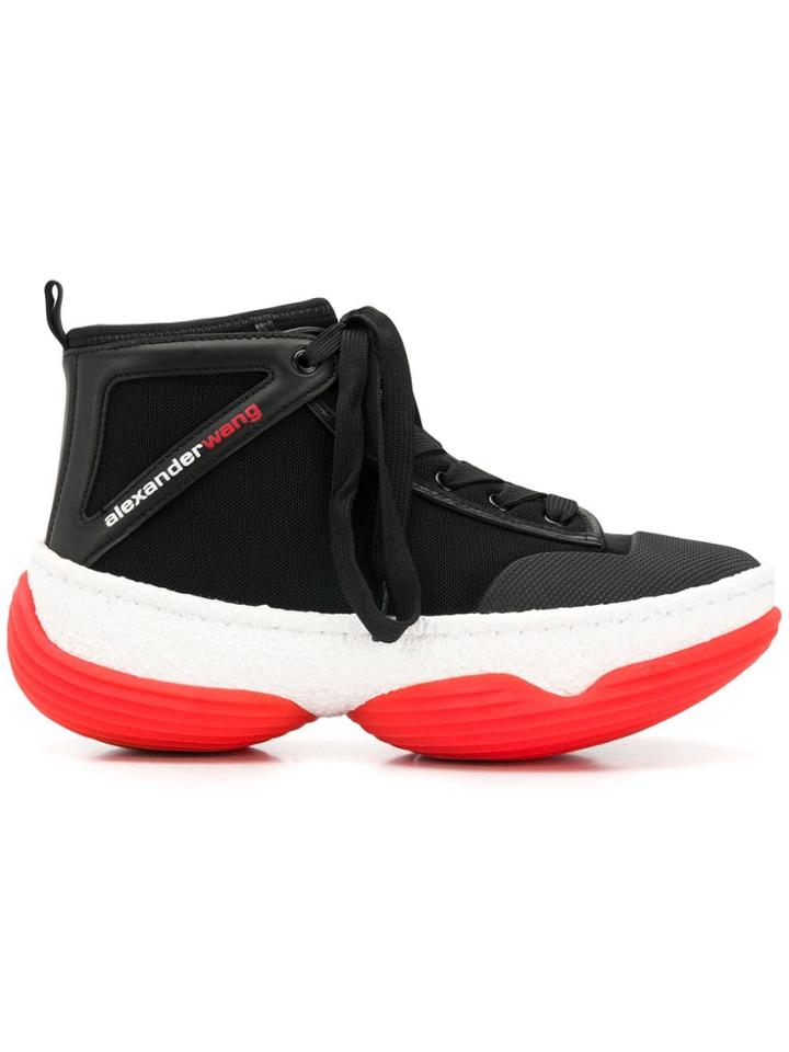Alexander Wang Lace-up Sneakers - Black