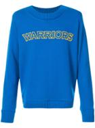 The Elder Statesman Warriors Jumper - Blue