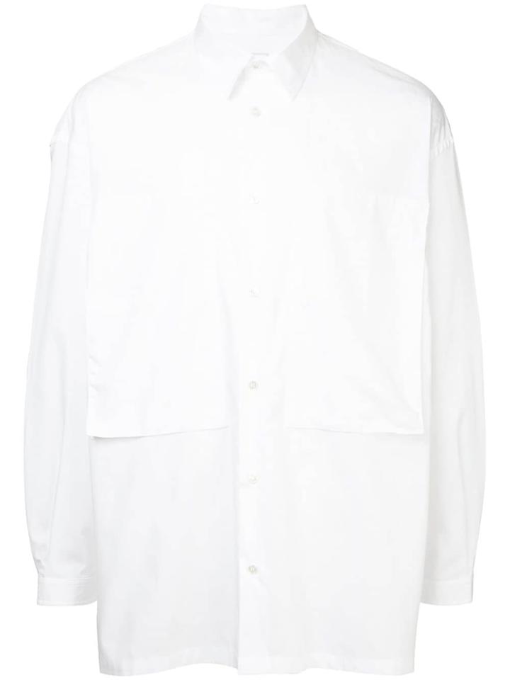 E. Tautz Long-sleeve Fitted Shirt - White