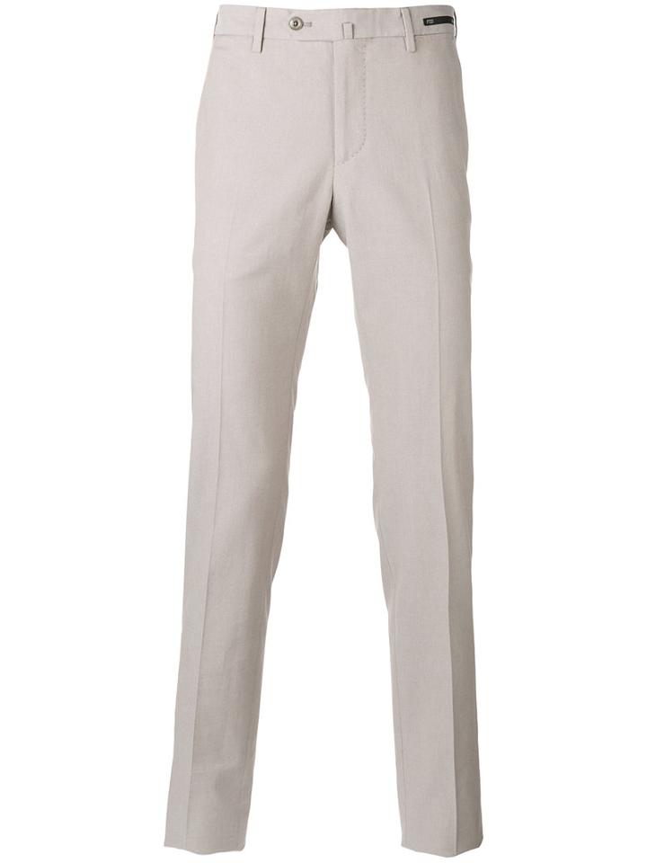 Pt01 - Chino Trousers - Men - Cotton/spandex/elastane - 48, Nude/neutrals, Cotton/spandex/elastane