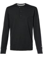 Rag & Bone Buttoned Sweatshirt - Black