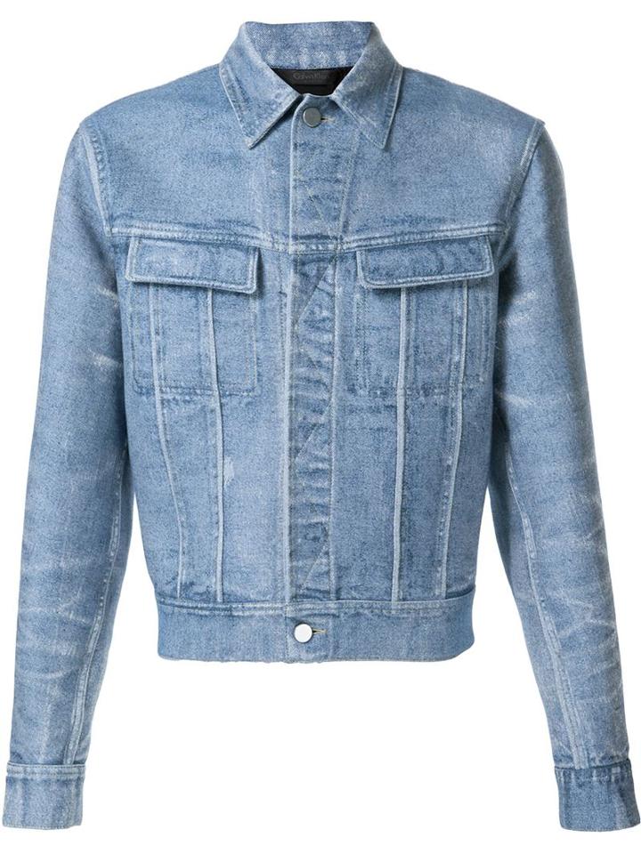 Calvin Klein Collection 'outerwear London' Denim Jacket