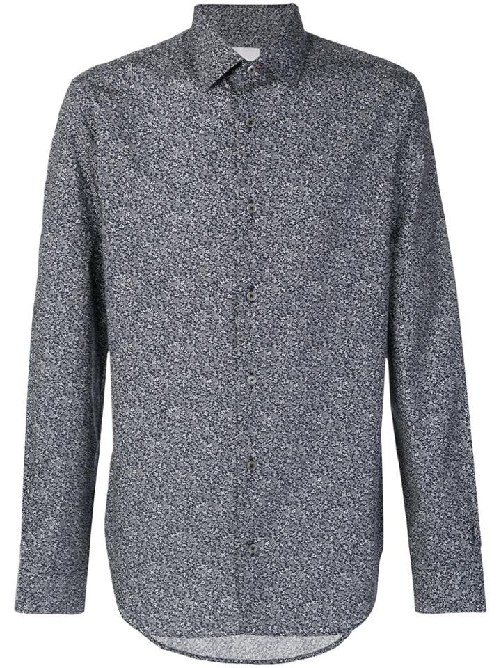 Paul Smith Paisley Print Shirt - Blue